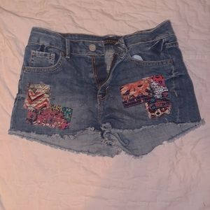Jean shorts